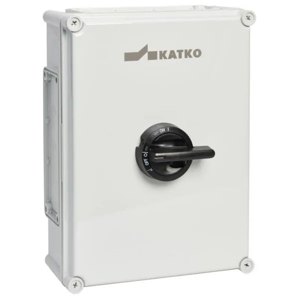 Turvakytkin väännin Katko IsoSafe KUM 3X125A 400V 55KW 1NO/1NC