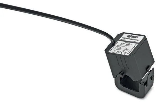 Virtamuuntaja avattava Wago 855-sarja 250A/5A,lk 1,Ø 18 mm,0,5 m