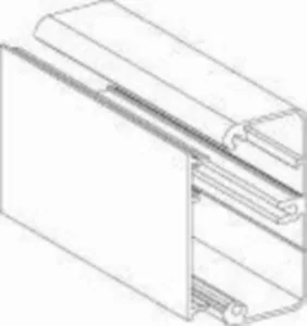 Asennuskanava MP-Bolagen Ductel - ASENNUSKANAVA DUCTEL TBA302-1 AL 65X30X3000 AN