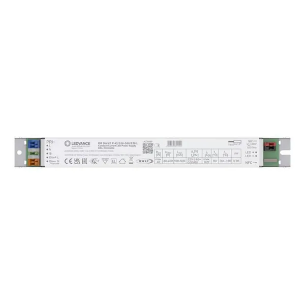 Elektroninen liitäntälaite Ledvance DR Performance DALI CC P 42/100-500/220 NFC