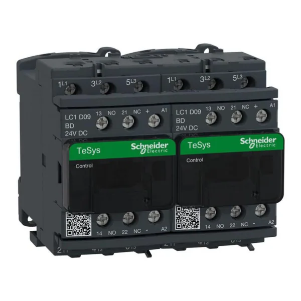 Kontaktori Schneider Electric TeSys LC2D09BDV 9A 3S 2S+2A 24V DC