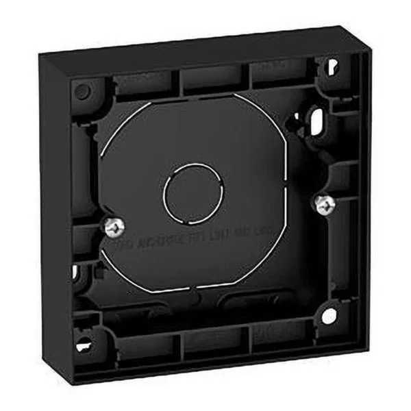 Pintakehys ELKO Plus asennus 1OS/IP20/87MM MUS H=25MM