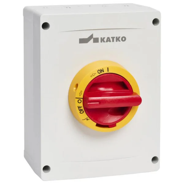 Turvakytkin väännin Katko IsoSafe KUM 3X50A 400V 22KW