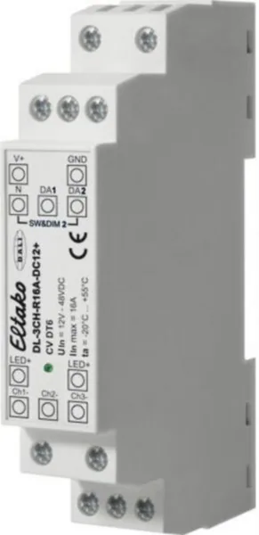 Valonsäädin Eltako DL-3CH-R16A-DC12+