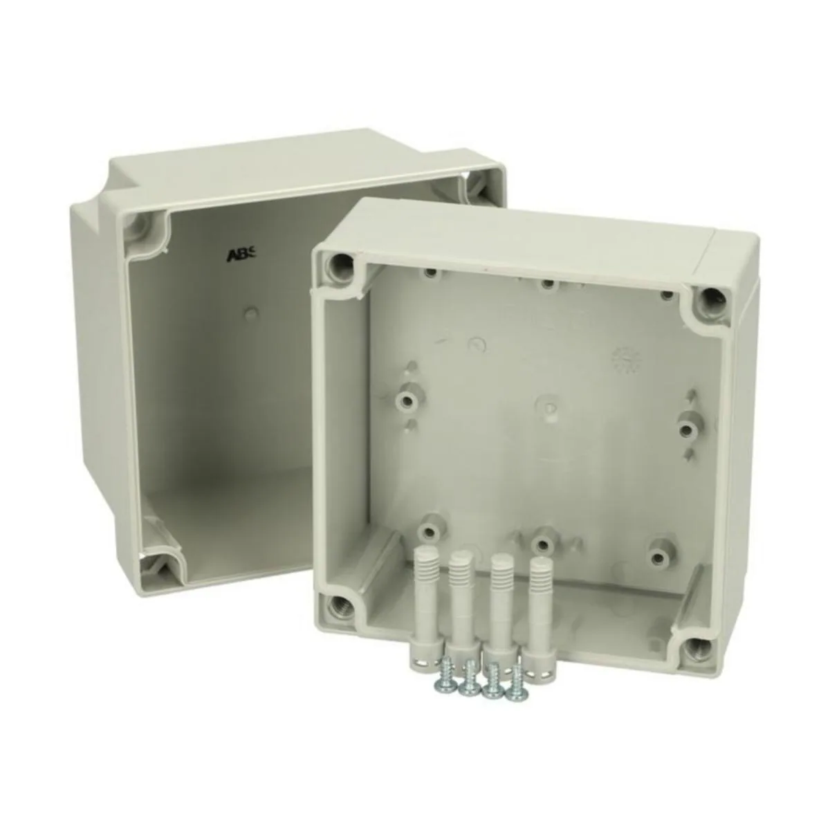 Asennuskotelo ABS Fibox MNX 130x130, ABS 125/125 HG