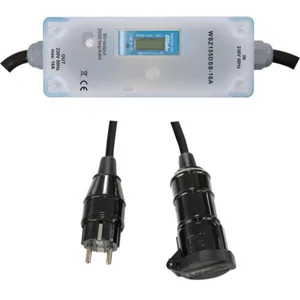 Energiamittari paneeli Eltako Schuko - ENERGIAMITTARI PANEELI ELTAKO ROIKKAMITTARI,1V,SCHUKO