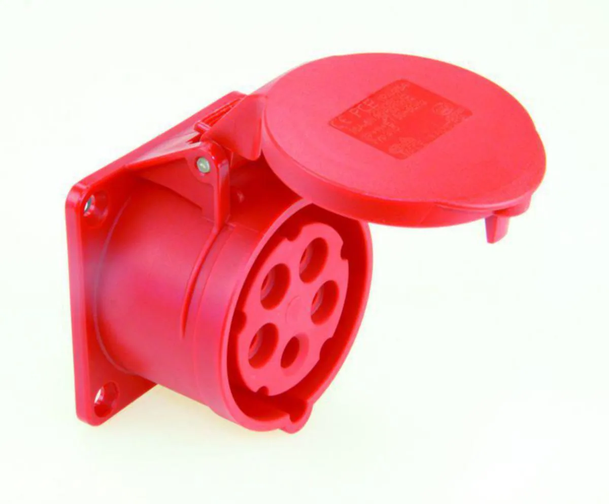 Kojepistorasia PCE IP44/IP67 314-9F7 32A 4P 230V 9H IP44 – sininen