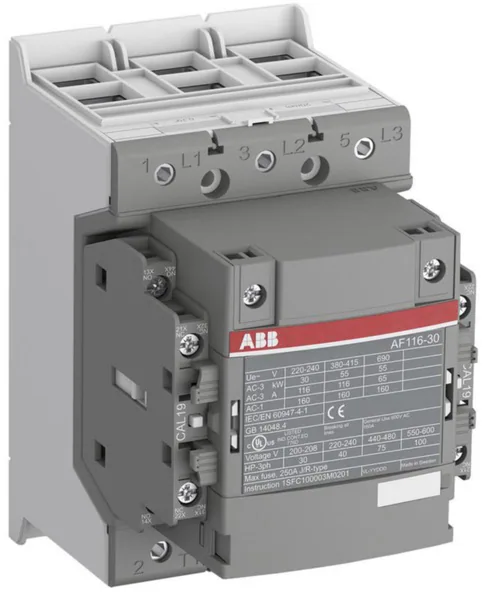 Kontaktori ABB AF116-30-22-33 55KW 2S+2A 116A