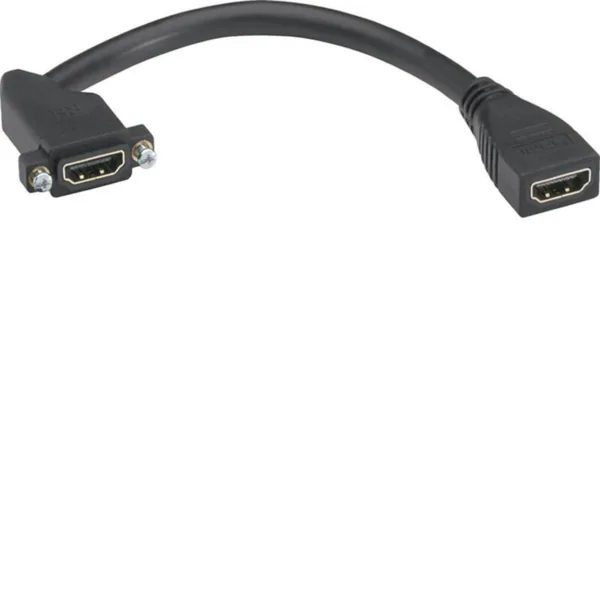 Liitin Hager Ecoline GMDSHDMI HDMI 1.4 0.2m cable