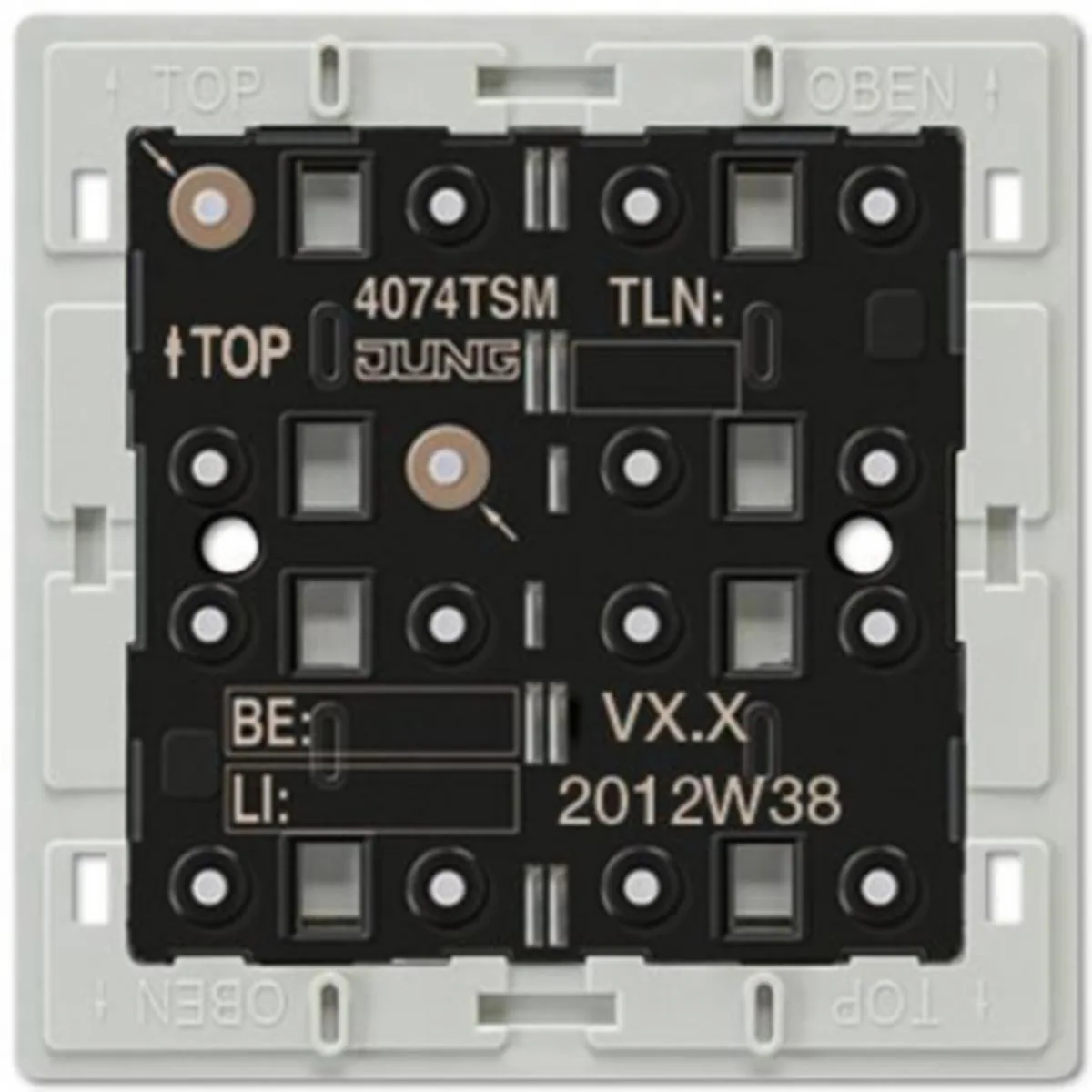 Painike KNX Ensto Jung PAINIKEKOJE F40 STANDARD 4-KAN