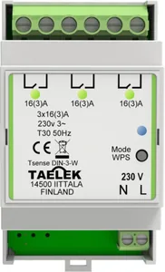 Releyksikkö Taelek - RELEYKSIKKÖ TAELEK PÖRSSISÄHKÖ TAELEK DIN-3-W