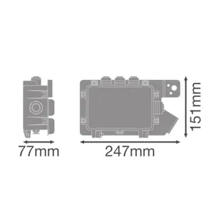 Sähköinen lisätarvike Ledvance Floodlight PFM - SÄHKÖINEN LISÄT.FLOODLIGHT PFM FL MAX CONNECTOR BOX