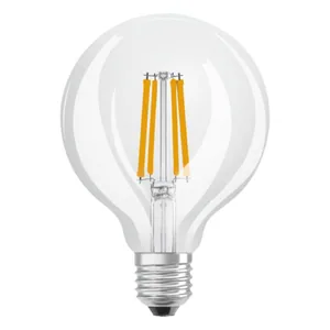 Sisustuslamppu Ledvance Super-Efficient Energy Efficiency Classic Globe - SISUSTUSLAMPPU LEDVANCE G95 3,8W/827 806LM E27 CL ELA