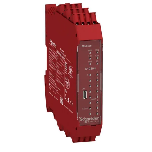 Turvarele Schneider Electric Modicon CPU 8 TULOA, 4 LÄHTÖÄ