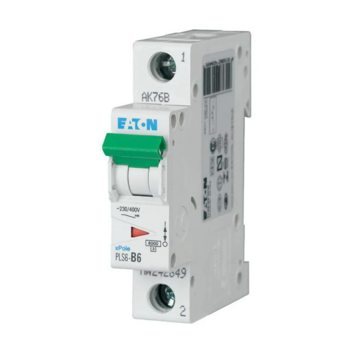Johdonsuojakatkaisija Eaton Xpole PLS6-B6-MW