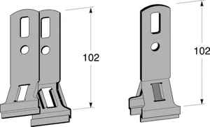 Kannatinkiinnike MP Bolagen MP-931 - KIINNITYSTARVIKE MP-BOLAGEN MP931V FE C2 KANNATINK EZN VAL