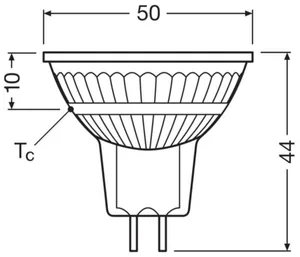 Kohdelamppu Ledvance Superior Spot MR16 - KOHDELAMPPU LEDVANCE MR16 7W/940 621LM GU5.3 DIM 36