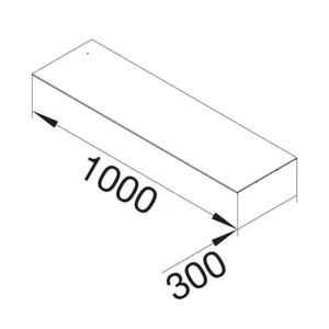 Lattiakanavan kansi Hager tehalit.BKG - LATTIAKANAV. KANSI TEHALIT.BKG BKG FE 300X1000MM UMPI ZN