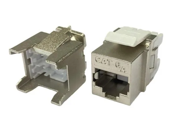 Liitin-CAT6a Laatuantenni LA-CAT RJ45 KEYSTONE LIITIN CAT6A STP