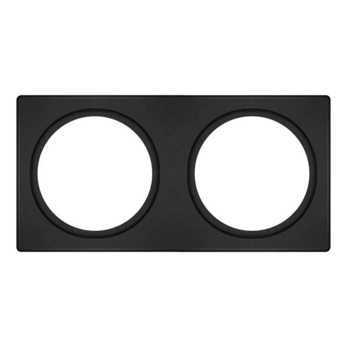 Mekaaninen lisätarvike Ledvance SPOT FRAME 100x200 2xD68 BK – musta