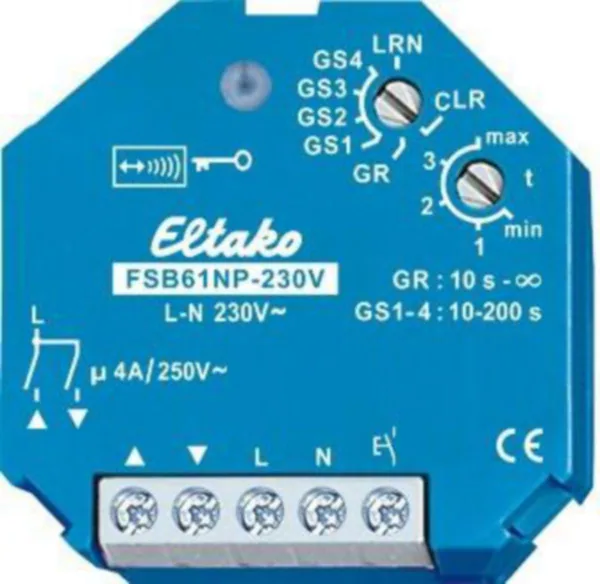 Moottorisäädin langaton FSB61NP-230V Eltako
