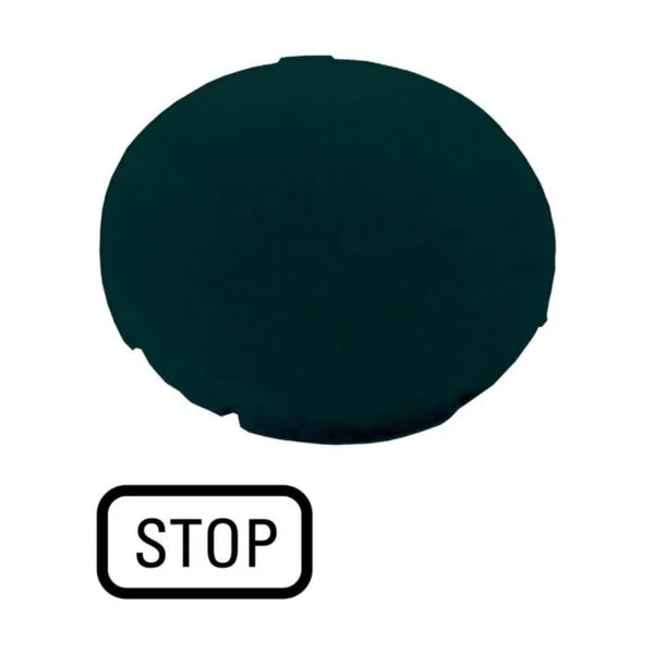 Painike-/merkkivalokilpi Eaton RMQ-Titan M22-XD-S-GB0 STOP MUSTA
