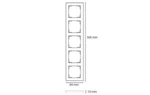 Peitelevy SG Install - PEITELEVY INSTALL 5OS/IP21/84MM MUS