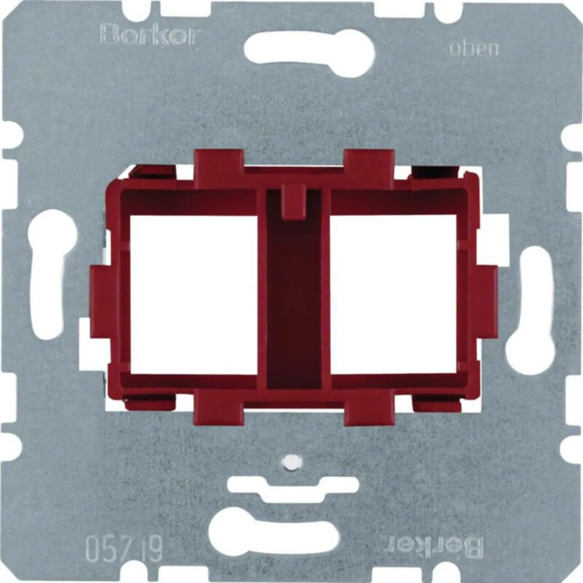 Telerasia Hager S.1 2OS. RJ45 KEYSTONE PUN – punainen