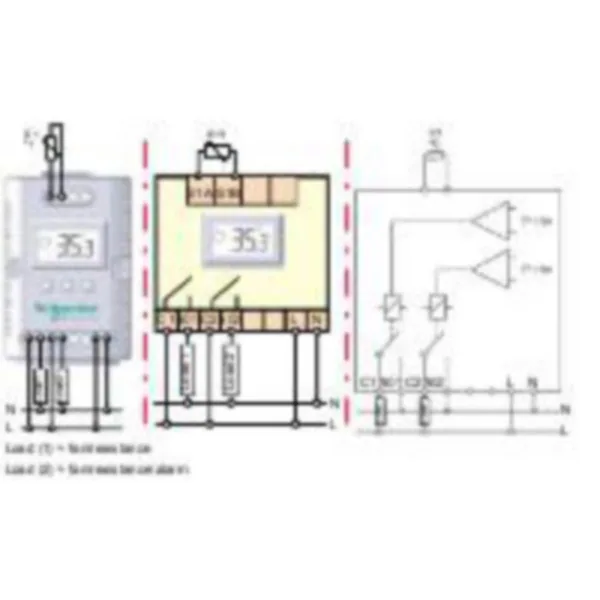 Termostaatti Schneider Electric Universal Enclosures HYGROTHERM 230VAC