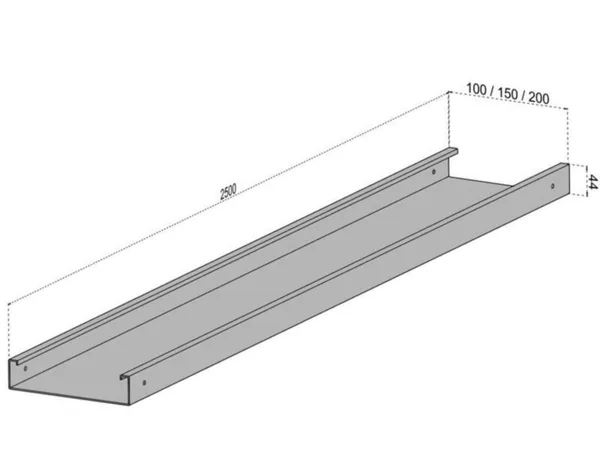 LEVYHYLLY SKT A/200 RAL9005 FE KZNOL MUS