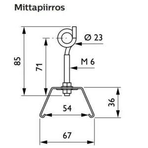 Mekaaninen lisätarvike Philips CoreLine trunking - LISÄTARVIKE CORELINE TRUNKING LL200Z CB WH (5PCS)