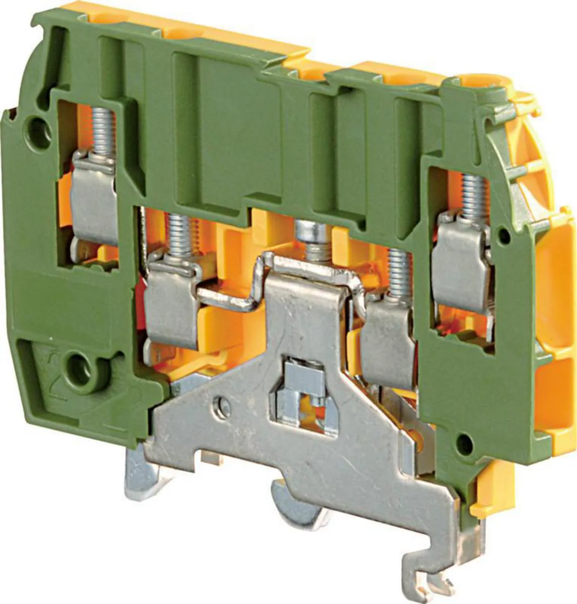 Maadoitusliitin TE / ABB Entrelec -liittimet 6MM, JOHTO:4MM2, VIHR/KELT