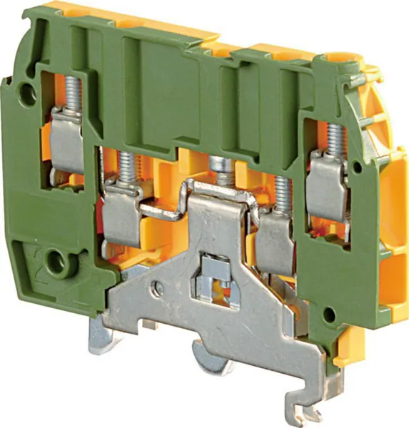 Maadoitusliitin TE / ABB Entrelec -liittimet 6MM, JOHTO:4MM2, VIHR/KELT