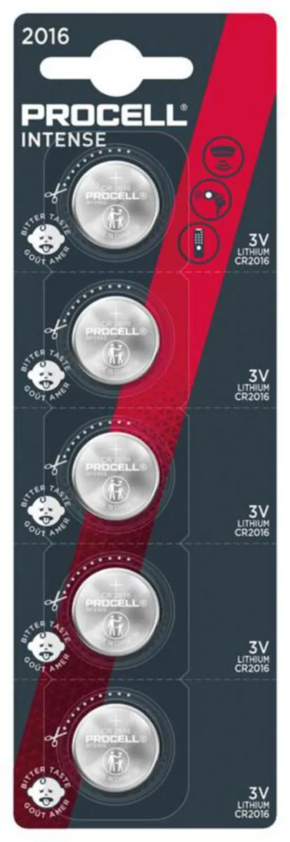 Paristo lithium Procell - PARISTO LITHIUM PROCELL CR2016/S5