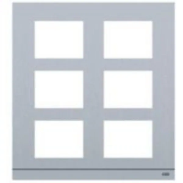 Peitelevy ABB Welcome K 6 2/3 IK07 IP54 ALU AUDIO