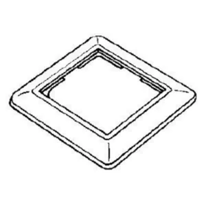 Peitelevy ELKO RS16 kytkimille ja keskiölevyllisille pistorasioille - PEITELEVY ELKO RS16 1OS/IP20/84MM VAL