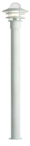 Pihapiirivalaisin Airam Käpylä Bollard IP44 E27 GLC WH H1100