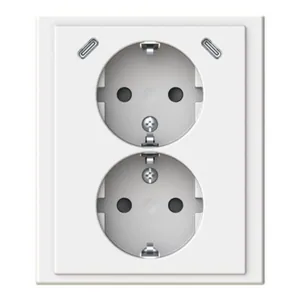 Pistorasia + USB ABB Impressivo maadoitettu 2-osainen - PISTORASIA + USB IMPRESSIVO 2S/16A/IP21 UKJ 0X USBC+C MVAL