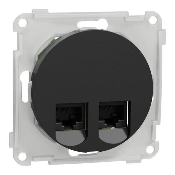 Telerasia ELKO One CAT6 UTP Data outlet 2x8-pole cat 6