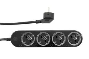 Älypistorasia jatkojohdolla Shelly Power Strip GEN4 - ÄLYPISTORASIA SHELLY POWER STRIP GEN4 BLACK