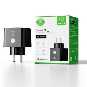 Älypistorasia WOOX WiFi - ÄLYPISTORASIA WOOX WOOX MATTER 1X 16A 3680W +KUL.MITT.