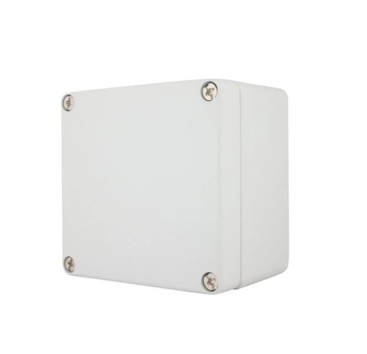 Asennuskotelo Selcast alumiinia IP66-68 aluEin 100x100x81 IK09 – harmaa