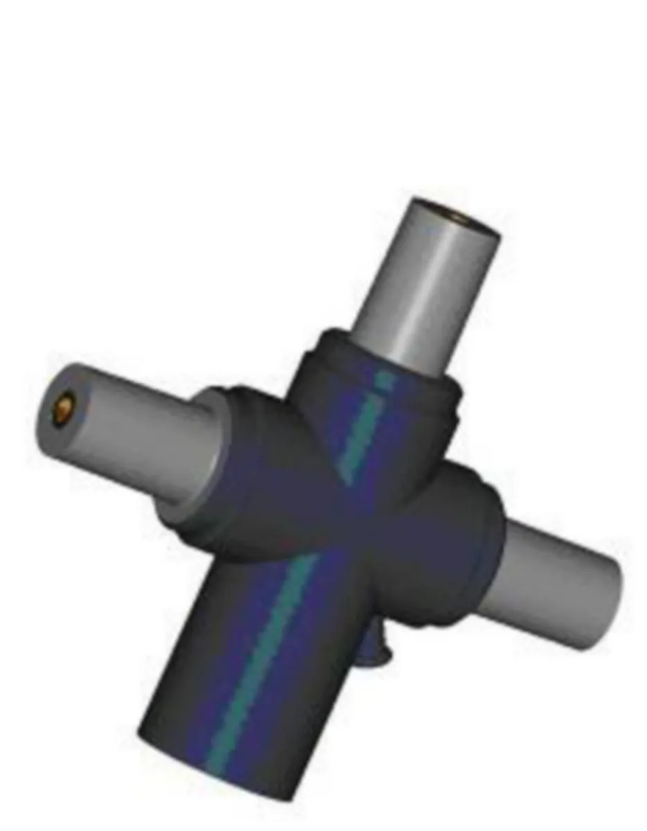 Läpivientitarvike Euromold - LÄPIVIENTITARVIKE EUROMOLD X-HAARAPISTOKE,EI KIINNIKKEITÄ