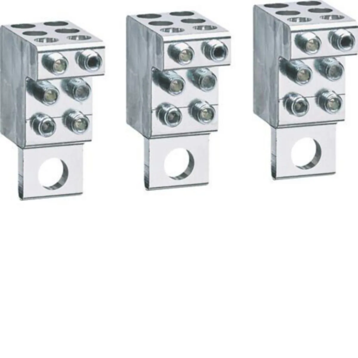 Liitinpakkaus Hager h3+ kehikkoliitin KEH P160 M8 CU/AL 3N 6X4-25MM2