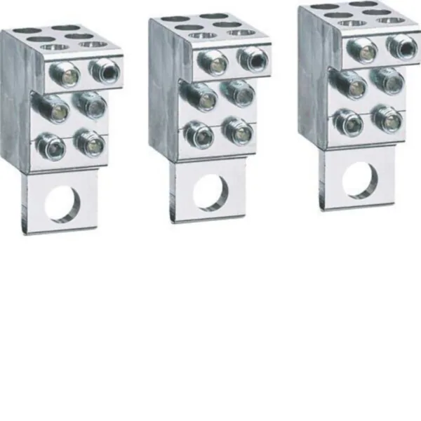 Liitinpakkaus Hager h3+ kehikkoliitin KEH P160 M8 CU/AL 3N 6X4-25MM2