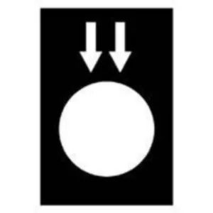 Kilvenpidin Schneider Electric Harmony - PAINIKE/MERKKIVA.KILPI HARMONY ZB2BY2955 ALAS NOPEA