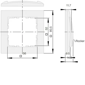 Peitelevy Hager S.1 - PEITELEVY S.1 1OS. MI VAL