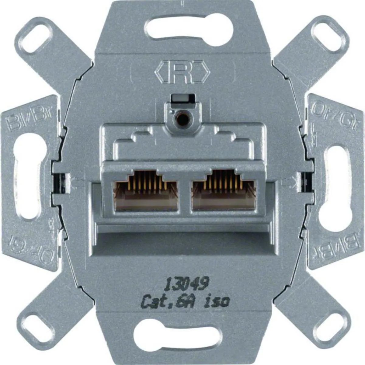 Telerasia Hager S.1 2XRJ45 CAT6A ISO STP