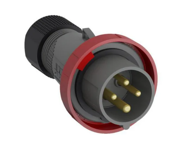 Voimapistotulppa Amphenol Easy & Safe 6H, 32A, IP67, 3P+E