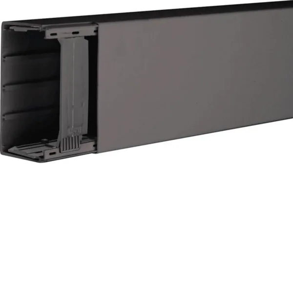 Asennuskanava Hager Tehalit.LF musta LF60110 PVC 60X110X2000 MUS